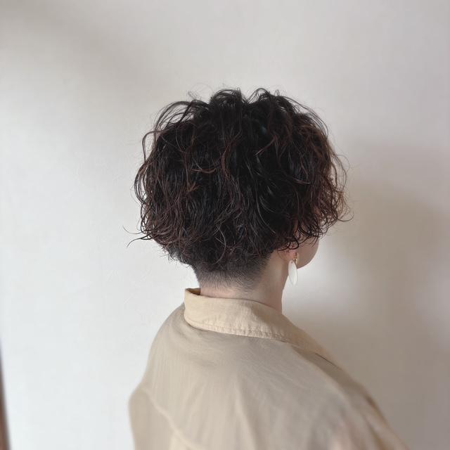縦落ちルーズパーマ